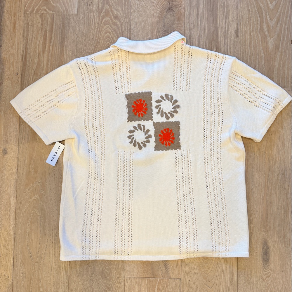 PacSun Size Large Knit Polo